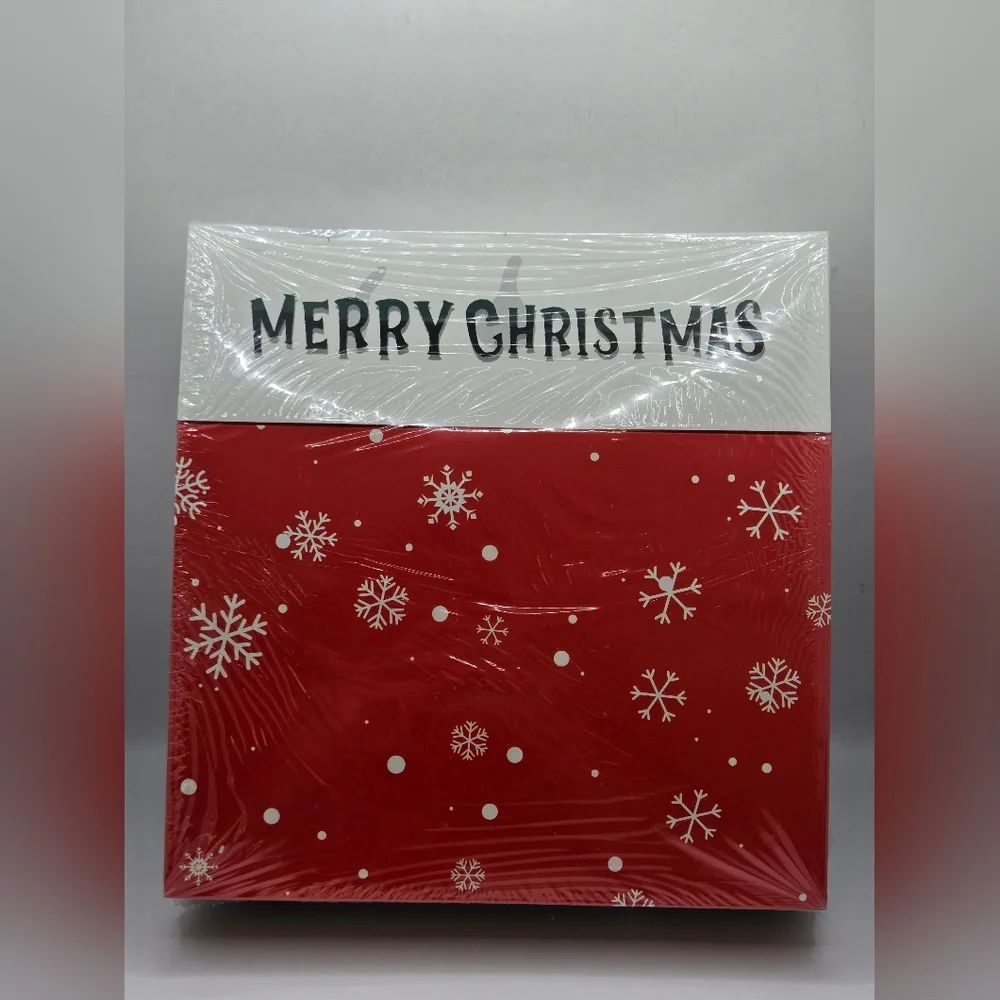24PCS Christmas Cookie Boxes for Gift Giving,‎ with Window, for Mini Cake Pastry